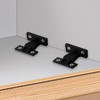 4 Pairs Keku Drop On,Hook Push in Plinth Fasteners Fittings