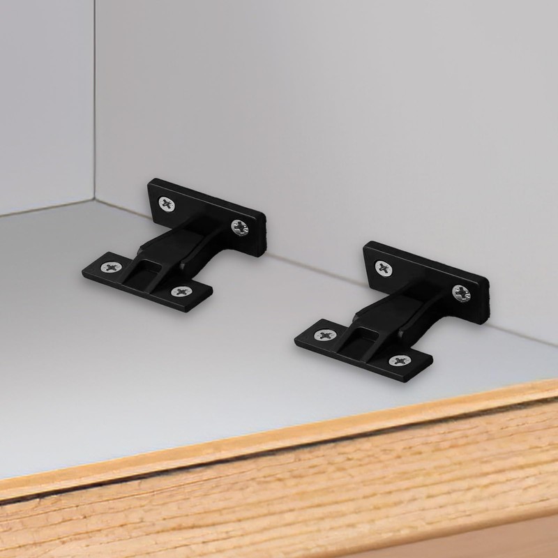 4 Pairs Keku Drop On,Hook Push in Plinth Fasteners Fittings