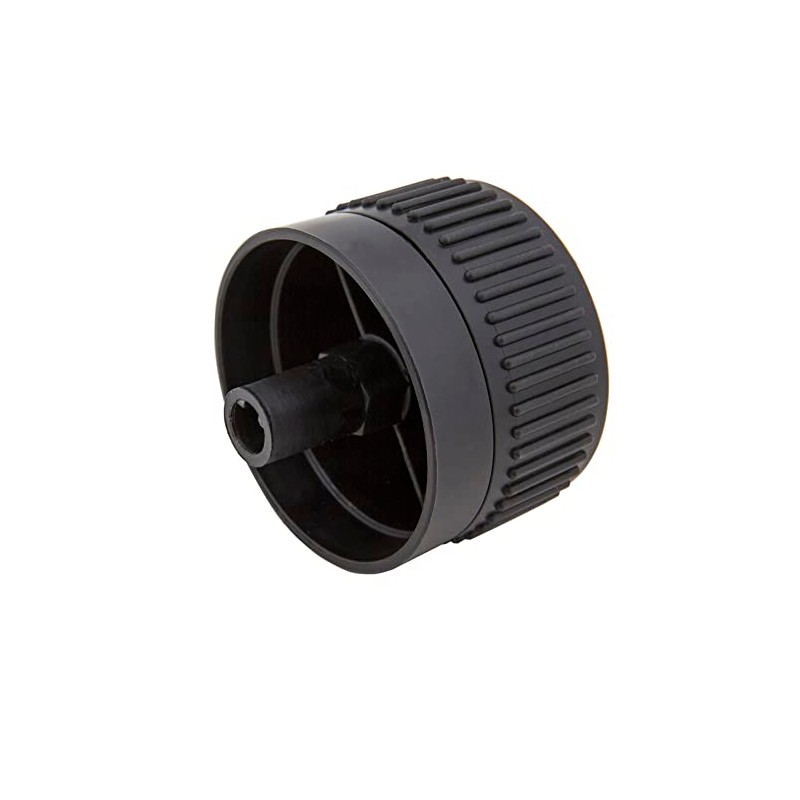 Broil King, 17010, Large Control Knob Resin and Chrome, Silver