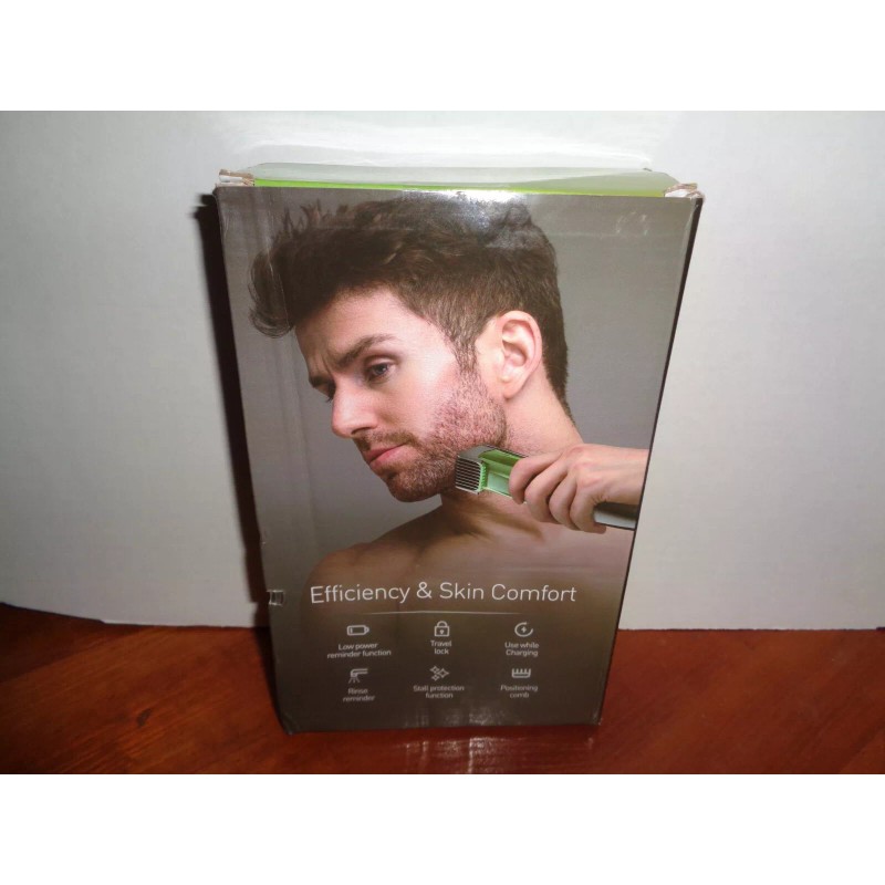 Stardom Cordless Vacuum Beard Trimmer with 20 Length Settings Digital