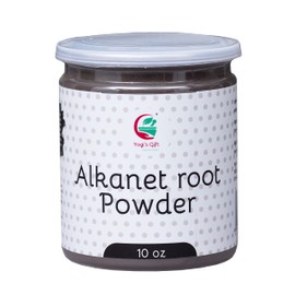 Alkanet Root Powder 10oz | 100% Natural Colourant For Soap making | Makes Beautiful Color Shades | Ratanjot Root Powder | By Yogis's Gift ®