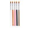 EBHO Pack of 5 Nail Gel Brushes, Brush for Gel