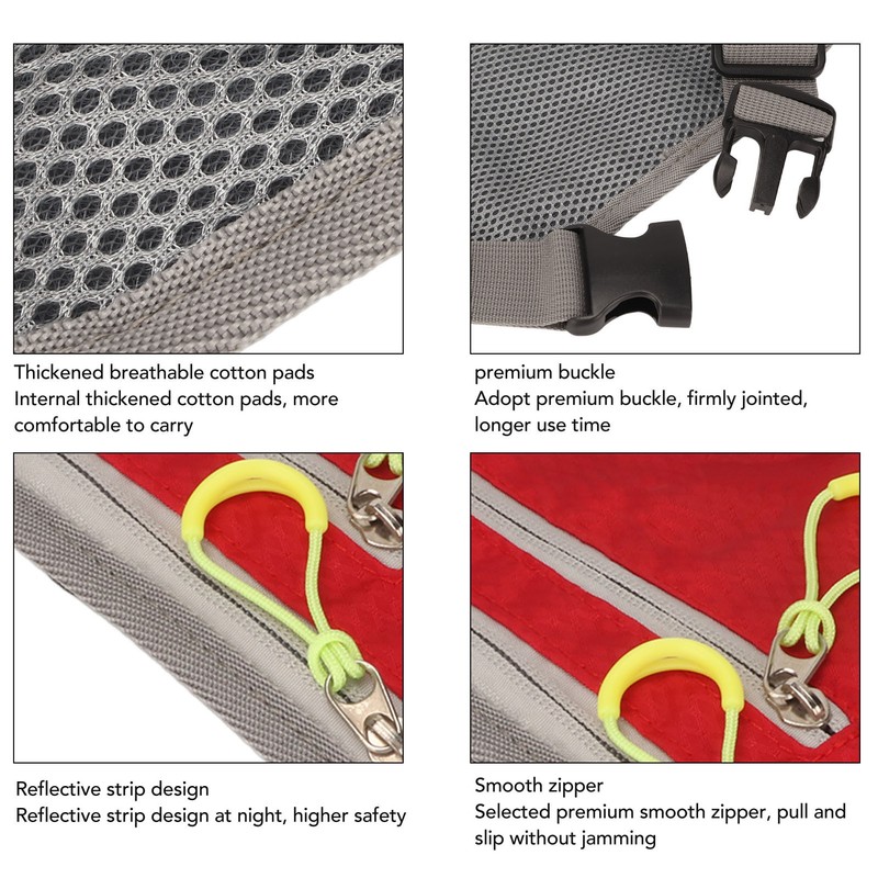 Dog Treat Training Pouch Nylon Multifunction Reflective Strip Pet Treat