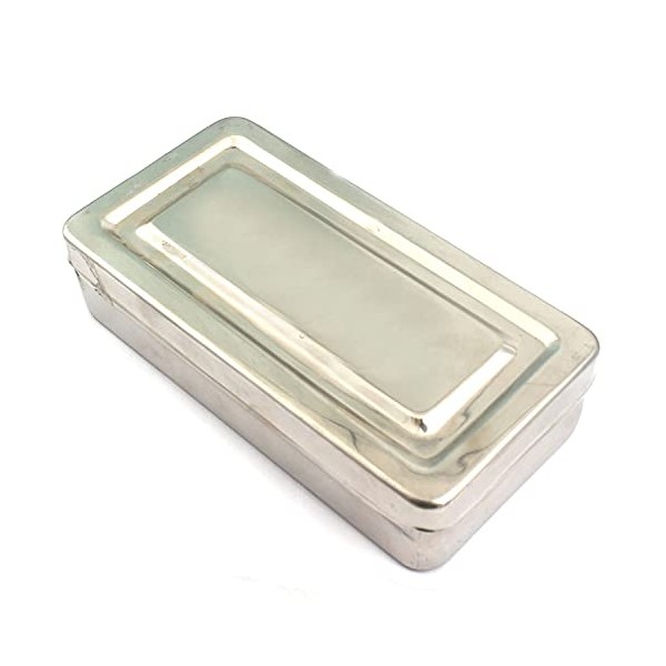 7"X3"X1.5" Instruments Box Stainless Steel Tray by G.S Online Store