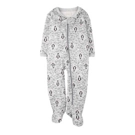 Baby Creysi Mameluco Ml C/Pie C/Cierre Microfleece