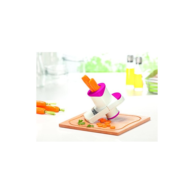 Leifheit Comfort 3182 Slicer Slicer, Pink Colour Edition