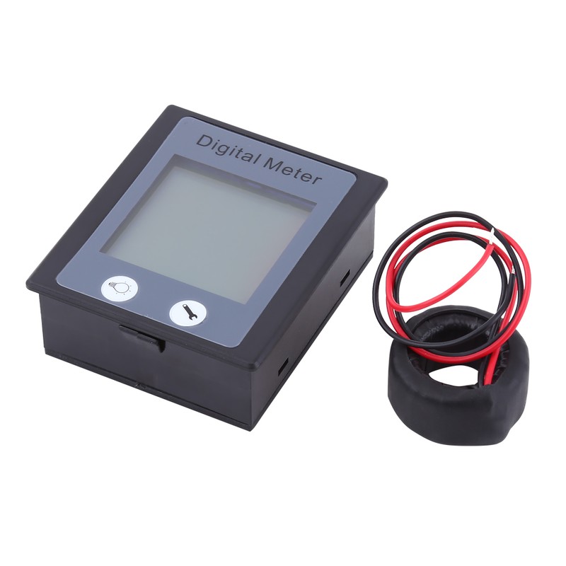 80-260V AC 100A Digital Monitoring Multimeter Ammeter Voltmeter Power Energy