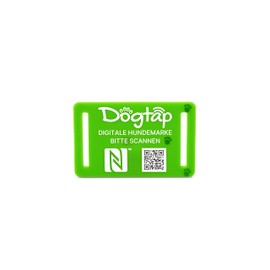 DOGTAP Light Small - The Intelligent Dog Tag with NFC Chip, 50 x 30 mm