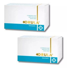 Drula Jabón Drula, Aclara Y Desmancha La Piel, 2 Piezas De 75g C/u
