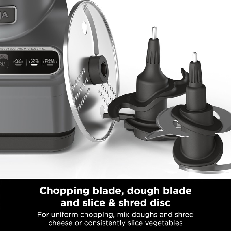 Ninja Food Processor, Professional Plus, 1000 Peak Watts, 4 Functions