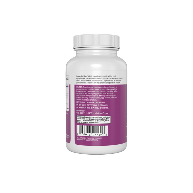 NUU3 Liver Health 365 - Liver Cleanse & Detox Support