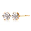 Sears p7844a-whpt 0.3ct Natural Diamond Pair Earrings, Rose Gold, Diamond