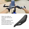 155mm Widen Carbon Fiber Leather Bicycle Saddle Cushion Hollow Cycling