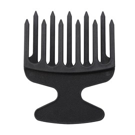 Plastic Wide Big Tooth Afro Hair Pick Comb Detangle Wig Braid Hairbrush Oil For Head Fork Hairdressing Styling Modeling Detangle Wig Braid Comb