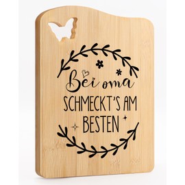 CadeauJoie Gift for Grandma, Grandma Gift, Birthday, UV Printed Bamboo Chopping Board, Birthday Gifts, Mother's Day Gift for Grandma