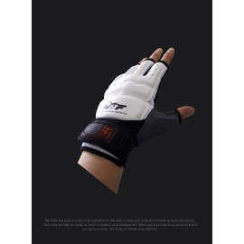 MOOTO Taekwondo Hand Protector Extera S2 WT KTA Approved for Competition and Training, Size 4 Medium
