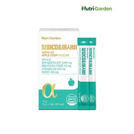 Nutrigarden Alpha Ace-Bi Cyclodextrin Lemon Flavor / 뉴트리가든 알파 애사비 시클로덱스트린 레몬맛