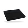 RegiProb Velour Accessory Tray Jewelry Tray with Ring Groove Display