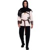 Akokvlar 10 Pcs Men Renaissance Costume Medieval Pirate Shirt Ankle