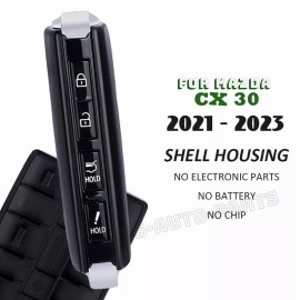 KeylessAutoParts for Mazda CX-30 2021 2022 2023 Proximity Keyless Remote Smart Key Shell Housing