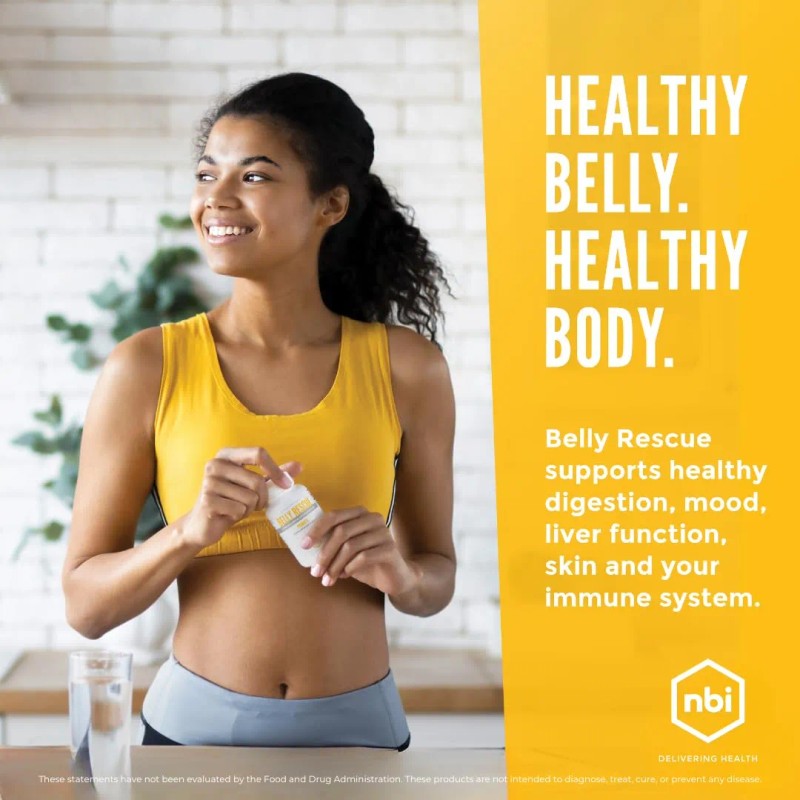 Belly Rescue Probioticos Prebióticos Caps