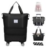 Duffel Bag with Wheels Rolling Duffle Bag Foldable Travel Bag