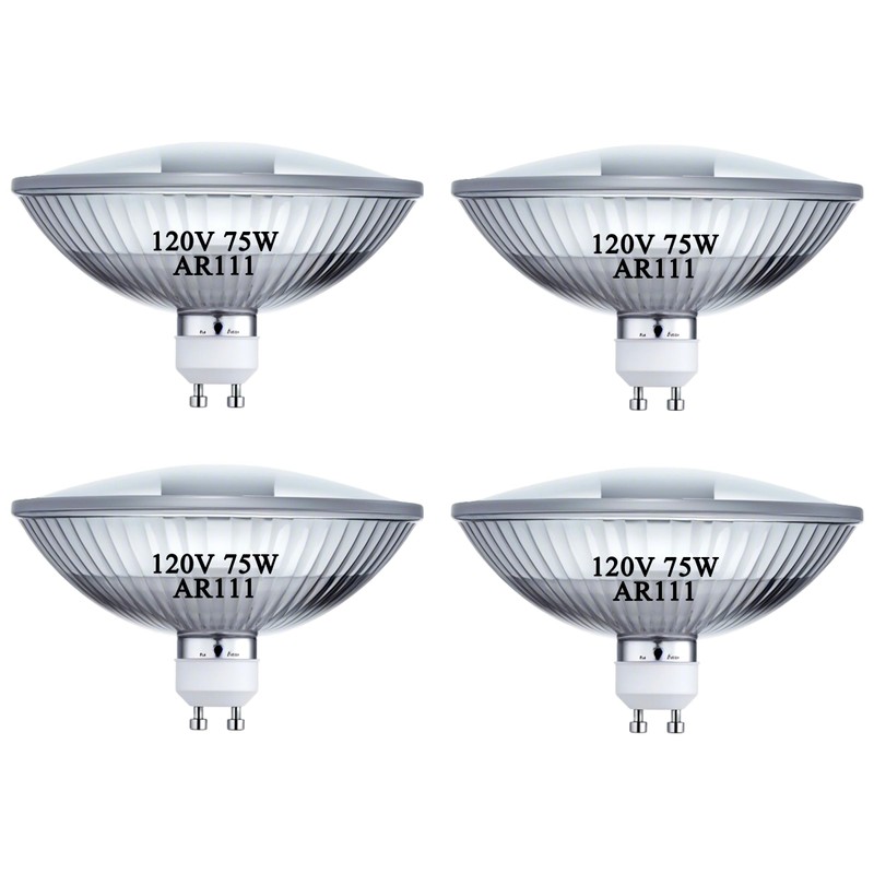 MISDOOD R111/GU10/FL 75W Halogen Flood Light Bulb,R111/GU10/FL Reflector Halogen Bulbs-