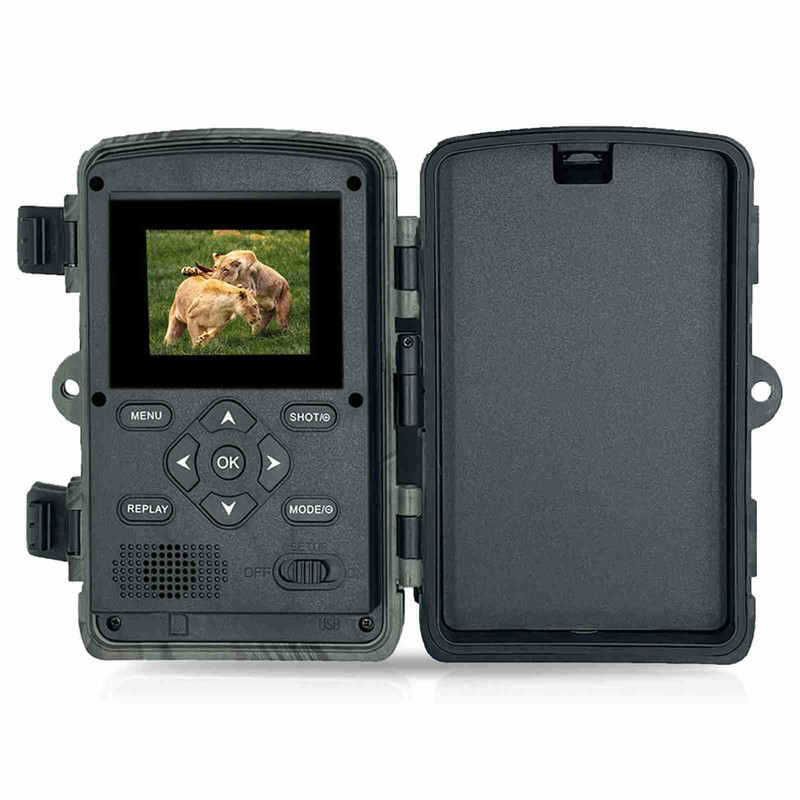 2.7K 60MP WiFi Trail Camera Night Vision Waterproof Hunting Camera