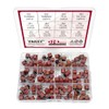 12Values 382 Round Fuse Kits 120Pcs 250V Slow Blow T0.5A