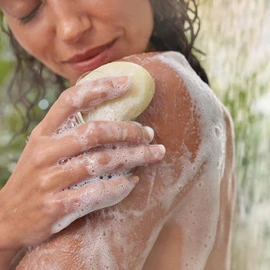 Weleda Ginger and Petitgrain Shower Bar, Clear