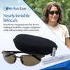 In Style Eyes Lovin Mawi Wrap Around Bifocal Sunglasses, Rimless