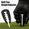 YTLSDHF Tee Height Tool, Adjustable Golf Tee Height Set, Golf