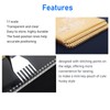 Acrylic Waist Bag Stencil Precise Cutting Position Line Leather Pattern