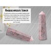 Amazing Gemstone Rhodochrosite Crystal Towers ~ Natural Healing Point Obelisk