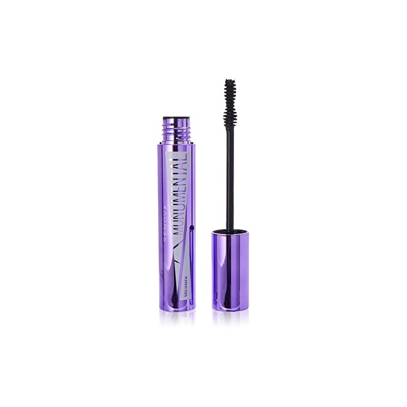 Renova Mascara de Pestañas Monumental Volumen Negro 12g