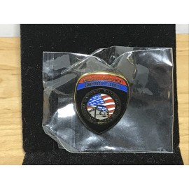 National Railroad Emergency Management Corporate Security Enamel Pin