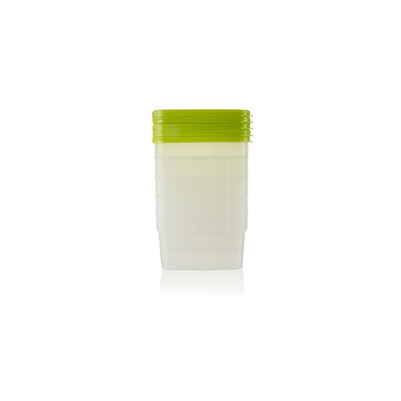 Stor-Keeper Freezer Storage Containers, 1 pint, 5 ct