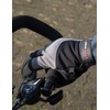 Ultrasport Race Touchscreen Cycling Gloves - Black/Grey, Large