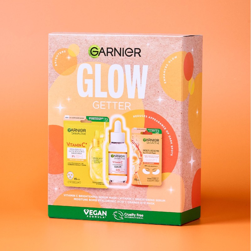 Garnier Glow Getter Giftset - For dull skin - Reduces