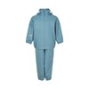 Celavi Unisex Children's Basic PU Rainwear Set, Smoke blue