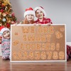 176 Pcs Gingerbread Letters Christmas Bulletin Board Letters Decoration 4.3
