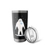 Yeti with a Name tag Stainless Steel Insulated Tumbler