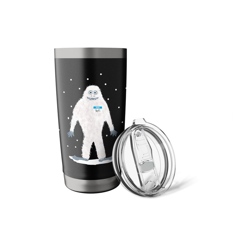 Yeti with a Name tag Stainless Steel Insulated Tumbler