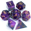 Haxtec Sharp Edge Dice Set Resin DND Dice With Case