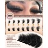 WTVANE 260D Lash Clusters Fluffy Eyelash Clusters 12-24mm Volume Lash
