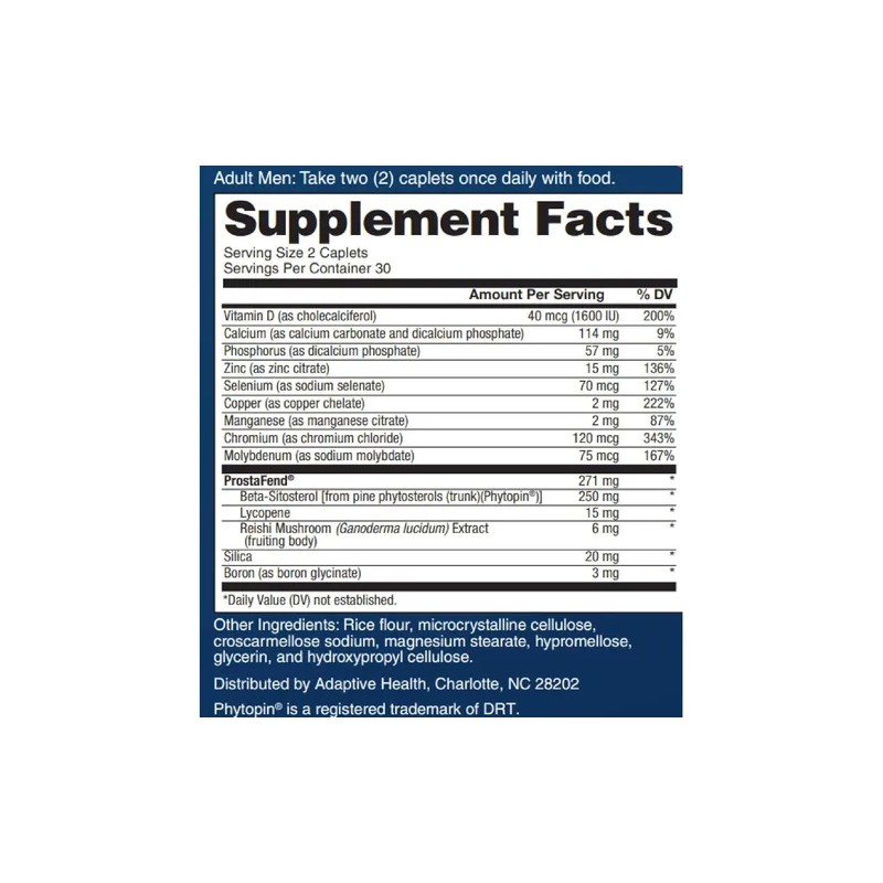 Super Beta Advanced Suplemento Prostata Urinaria 60 Capsulas