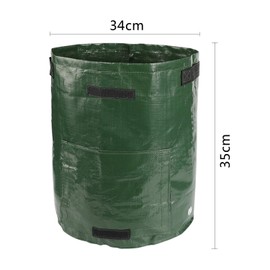Kofull Potato Planting Bag, Potato Bag, Planting Bag, Pack of 3 for Potatoes, Tomatoes, Carrots, Onions, 50 L, for Flowers, Vegetables, Plants, 34 x 35 cm