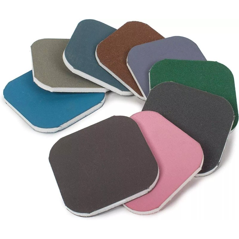 StewMac Rough Fret Smooth + Shine Set, Guitar Fret End