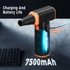 Compressed Air Duster, 150000RPM Electric Air Duster, Rechargeable Portable Air