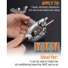 Racewill 25 ft 3/16 Copper Coated Brake Line Kit (Includes